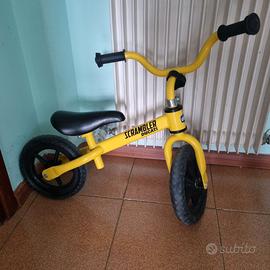 Bici senza pedali bambini