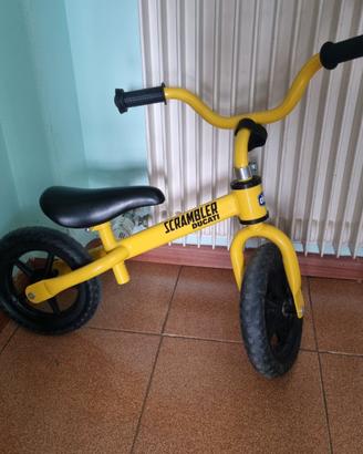 Bici senza pedali bambini
