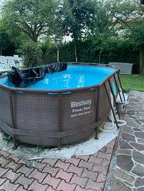 Piscina completa Bestway Power Steel Swim Vista 2