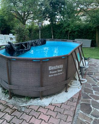 Piscina completa Bestway Power Steel Swim Vista 2