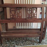 spalliere letto in noce