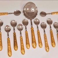  Posate per dessert in Argento 800-DEP 13 pezzi 