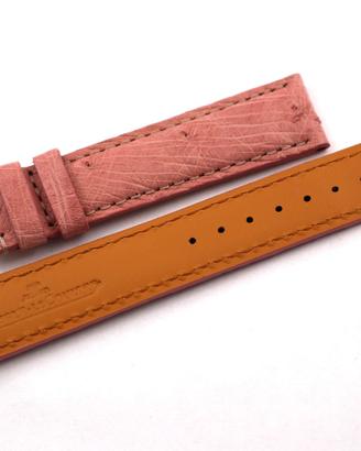 Cinturino Jaeger Le-Coultre Struzzo Rosa 17 mm
