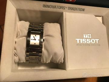 Orologio Tissot schermo perlato bracciale acciaio