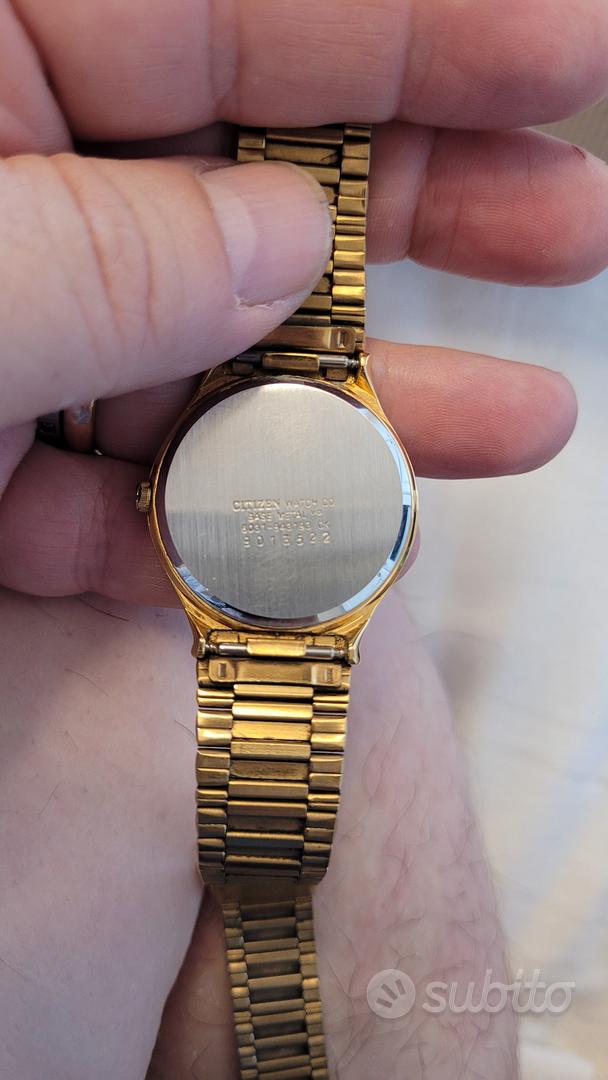 Orologio Citizen dorato Abbigliamento e Accessori In vendita a Pisa