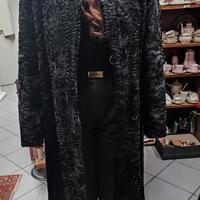 pelliccia breitschwanz nera lunga 