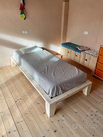 LETTO SINGOLO IN CIRMOLO