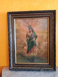 Quadro antico con cornice coeva ( stampa antica )