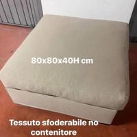 Pouf poggiapiedi
