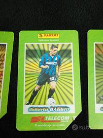Schede telefoniche calciatori Panini