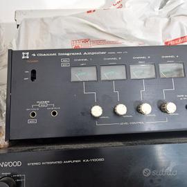 amplificatore  1970 quadrifonico jvc mca v7e