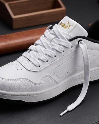 Scarpe Sneakers Puma Bianche e Oro - Taglia 36