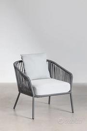 2 poltrone da esterno + tavolino Arhiza SKLUM