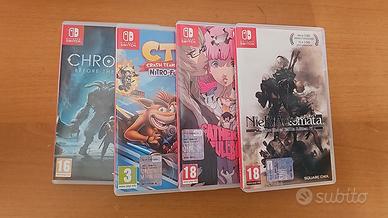 giochi switch: Chronos, nier, Catherine, crash ctr