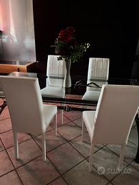 Set sedie per sala da pranzo