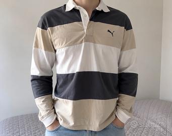 Puma Rugby Polo Vintage Manica Lunga
