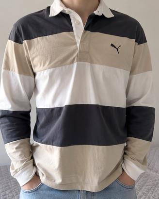 Puma Rugby Polo Vintage Manica Lunga