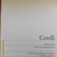 spartiti musica da camera Corelli Sonata 