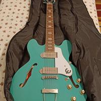 Chitarra semiacustica Epiphone Casino Torquoise