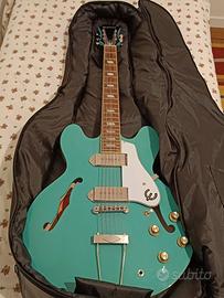 Chitarra semiacustica Epiphone Casino Torquoise
