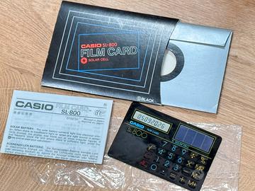Calcolatrice Casio SL-800 *Gia' Prenotato*