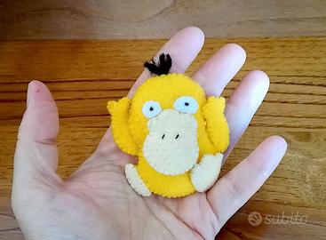 Pokemon Psyduck peluche fatto a mano plush piatto