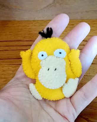 Pokemon Psyduck peluche fatto a mano plush piatto