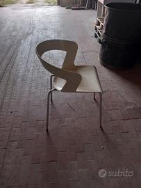 Sedie usate da bar o giardino 