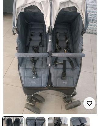Passeggino gemellare valco duo snap