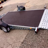 Rimorchio abbassabile 300 x 160 cm Portata 1000 Kg