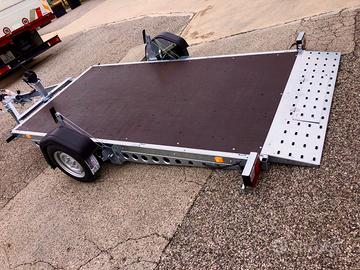 Rimorchio abbassabile 300 x 160 cm Portata 1000 Kg