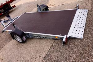 Rimorchio abbassabile 300 x 160 cm Portata 1000 Kg