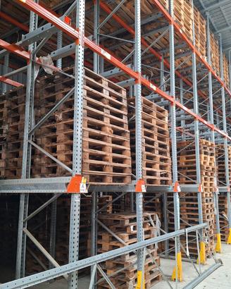 Scaffalatura industriale portapallet