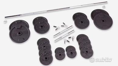 Corength - Kit manubri e bilanciere bodybuilding 9