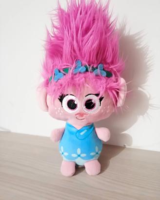 Trolls 🌈- Peluche Poppy, 23 cm, Multicolore Littl