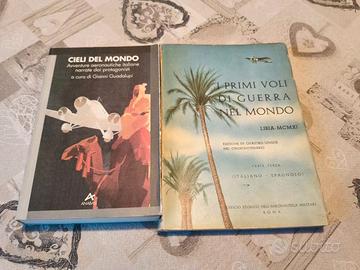 2 libri vintage aviazione: Cieli del Mondo