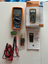 HT401 Multimetro AC/DC Digitale Trms