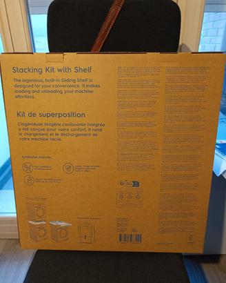 Kit sovrapposizione lavatrice asciugatrice