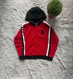 Polo Ralph Lauren felpa con zip vintage big pony –