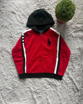 Polo Ralph Lauren felpa con zip vintage big pony –