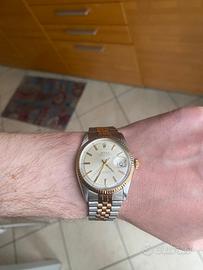 Rolex datejust 1601 acciaio oro rosa