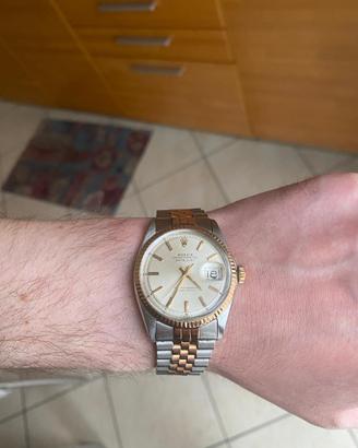 Rolex datejust 1601 acciaio oro rosa