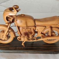 BMW R90S 1:9 legno di Ciliegio fatta a mano