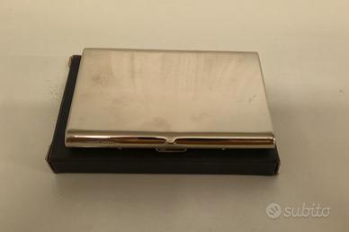 Porta sigarette in alluminio