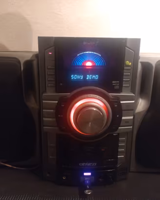 stereo sony+ casse