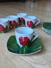 Set Tè/Caffè Luminarc Anthurium - Vetroceramica