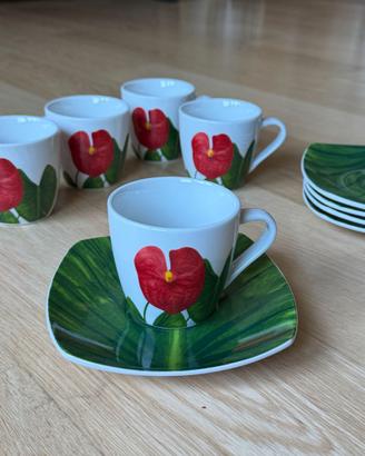 Set Tè/Caffè Luminarc Anthurium - Vetroceramica