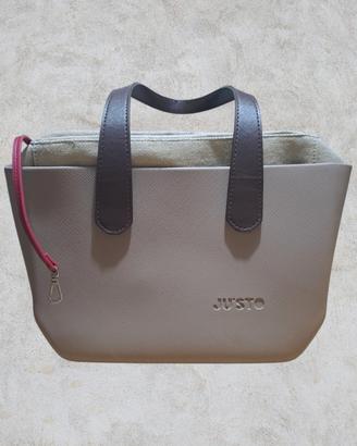 Borsa JU'STO J-POSH - Originale - Tortora / Beige