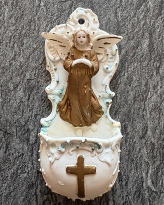 Acquasantiera ceramica