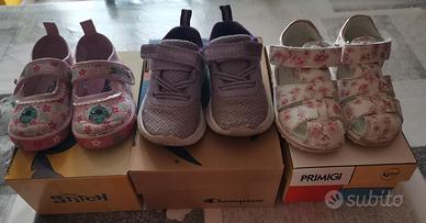 Scarpe bambina da n. 21 al 24